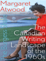 The Burgess Shale: The Canadian Writing Landscape of the 1960s