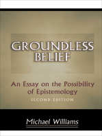 Groundless Belief: An Essay on the Possibility of Epistemology - Second Edition