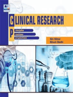 Clinical Research: Principles, Practice and Perspective
