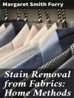 Stain Removal from Fabrics