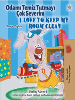 Odamı Temiz Tutmayı Çok Severim I Love to Keep My Room Clean: Turkish English Bilingual Collection