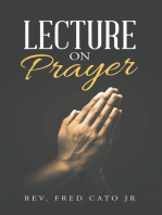 Lecture on Prayer