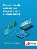 Elementos de estadística descriptiva y probabilidad