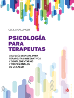 Psicología para terapeutas: Una guía esencial para terapeutas integrativos y  complementarios y profesionales de la salud