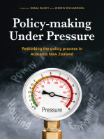 Policy-making Under Pressure: Rethinking the policy process in Aotearoa New Zealand