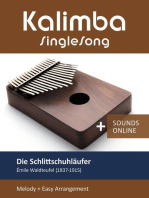 Kalimba SingleSong - Die Schlittschuhläufer (E. Waldteufel)