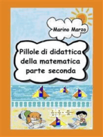 Pillole di didattica della matematica Parte seconda