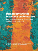 Democracy and the Discourse on Relevance Within the Academic Profession at Makerere University: Within the Academic Profession