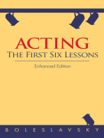 Acting: The First Six Lessons