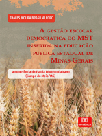 A gestão escolar democrática do MST inserida na educação pública estadual de Minas Gerais: a experiência da Escola Eduardo Galeano (Campo do Meio/MG)