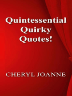 Quintessential Quirky Quotes!