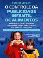 O Controle da Publicidade Infantil de Alimentos: hermenêutica à luz do direito fundamental de proteção à criança com absoluta prioridade