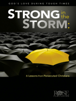 Strong in the Storm: Lessons from the Persecuted Church