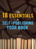 The 18 Essentials to Self -Publishing Your Book