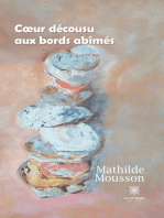 Cœur décousu aux bords abîmés