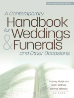 A Contemporary Handbook for Weddings & Funerals and Other Occasions