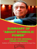 Summary Of "About Symbolic Power" By Pierre Bourdieu: UNIVERSITY SUMMARIES
