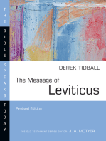 The Message of Leviticus