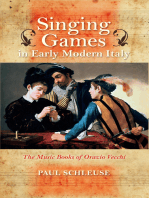 Singing Games in Early Modern Italy: The Music Books of Orazio Vecchi