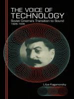 The Voice of Technology: Soviet Cinema's Transition to Sound, 1928–1935