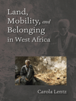 Land, Mobility, and Belonging in West Africa: Natives and Strangers