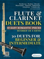10 Romantic Easy duets for Flute and Clarinet