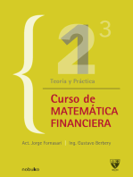 Curso de matemática financiera: Teoría y práctica