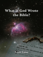 What If God Wrote the Bible?