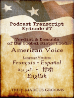 American Voice Podcast: Episode #7 Transcript