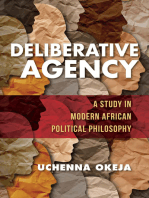 Deliberative Agency: A Study in Modern African Political Philosophy