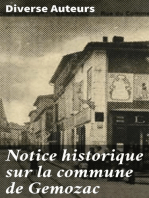 Notice historique sur la commune de Gemozac: D'après les mémoires du curé de Pouzaux et d'autres manuscrits