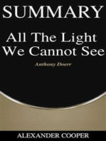 Summary of All The Light We Cannot See: by Anthony Doerr - A Comprehensive Summary