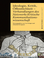 Ideologie, Kritik, Öffentlichkeit: Verhandlungen des Netzwerks kritische Kommunikationswissenschaften
