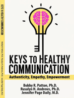 Keys to Healthy Communication: Authenticity, Empathy, Empowerment
