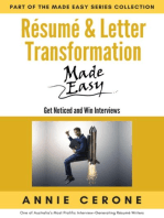 Resume and Letter Transformation Made Easy: The Made Easy Series Collection, #2