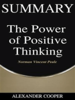 Summary of The Power of Positive Thinking: by Norman Vincent Peale - A Comprehensive Summary