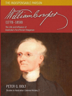 William Cowper (1778-1858). The Indispensable Parson