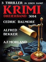 Krimi Dreierband 3014 - 3 Thriller in einem Band!