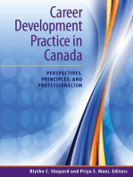 Career Development Practice in Canada: Perspectives, Principles, and Professionalism