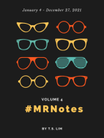 #MRNotes: Volume 4: January 4 – December 27, 2021