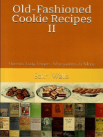 Old-Fashioned Cookie Recipes II: Hermits, Lady Fingers, Marguerites & More