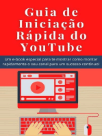 Guia de Iniciação Rápida do YouTube