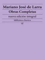 Mariano José de Larra: Obras completas (nueva edición integral): precedido de la biografia del autor