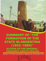 Summary Of "The Formation Of The State In Argentina (1852-1880)" By Fernando García Molina: UNIVERSITY SUMMARIES