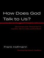 How Does God Talk to Us?