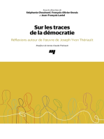Sur les traces de la démocratie: Réflexions sur l'oeuvre de Joseph Yvon Thériault