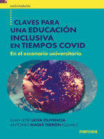 Claves para una educación inclusiva en tiempos COVID: En el escenario universitario