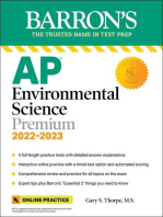 AP Environmental Science Premium, 2022-2023: 5 Practice Tests + Comprehensive Review + Online Practice