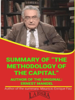 Summary Of "The Methodology Of The Capital" By Ernest Mandel: UNIVERSITY SUMMARIES