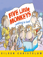 Five Little Monkeys Reading in Bed